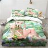 New Genshin Impact Nahida Kawaii Cute Cartoon Nahida King Twin Double Child Bedding Set Microfiber or Polyester Duvet Cover Set