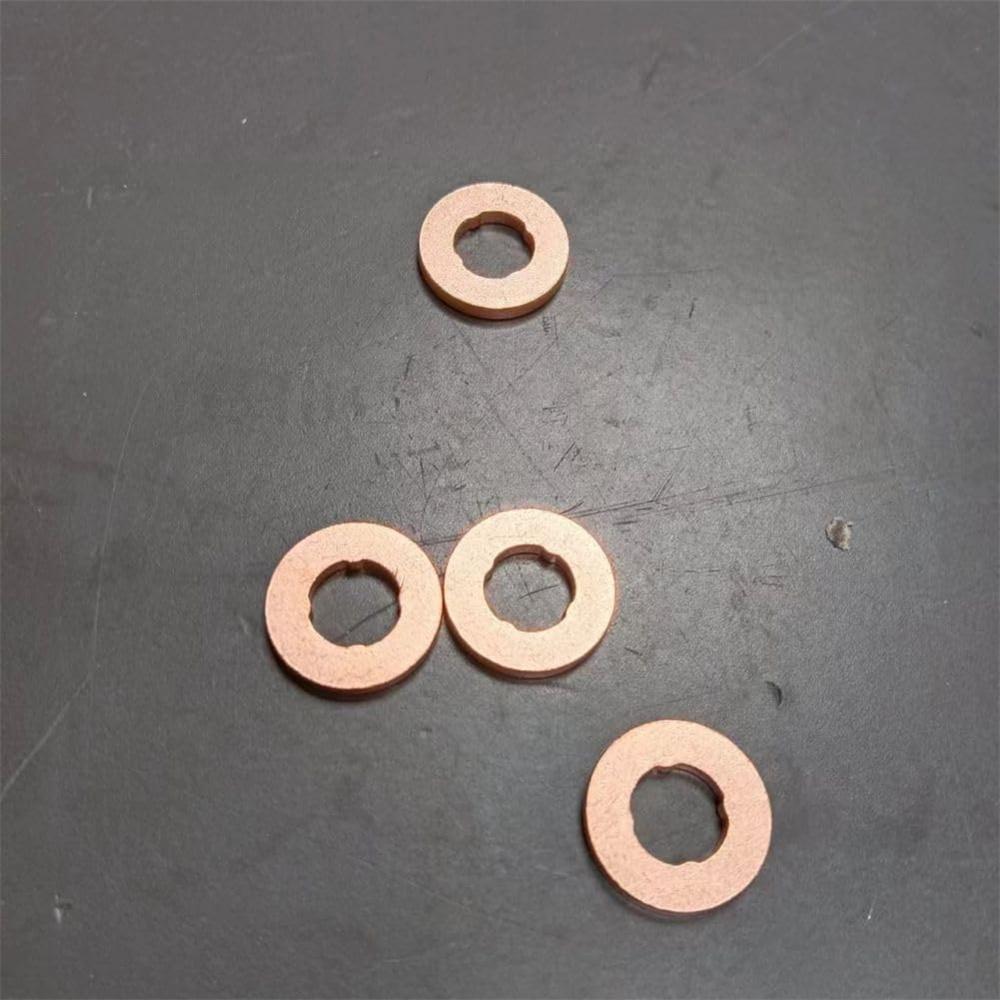 6Pcs Lower Fuel Injector Gasket Ring 924867 For BMW 1 2 3 4 5 Series Replacement