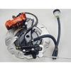 Motorradnabe Bremse Modifizierter hydraulischer hinterer Scheibenbremsensatz für Honda Yamaha obere untere Pumpenbremssättel Gesamtinstallation