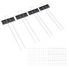 30Pcs Plant Labels Galvanized Steel Weatherproof Reusable Garden Markers for Greenhouses Potted Plan