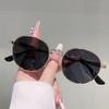 Steampunk Round Sunglasses Women For Men Vintage Punk Metal Outdoor Driving Luxury Brand Designer Sun Glasses Uv400