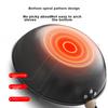 KOBACH Iron Wok, Uncoated Frying Pan, Pure Iron Cooking Pan, Compatible with Induction And Gas Stoves, Cookware, 32cm