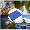 Pure Cotton Thickened Fishing Towel Double Sided Water Absorption Towel with Metal Hook(Fishing Towel )