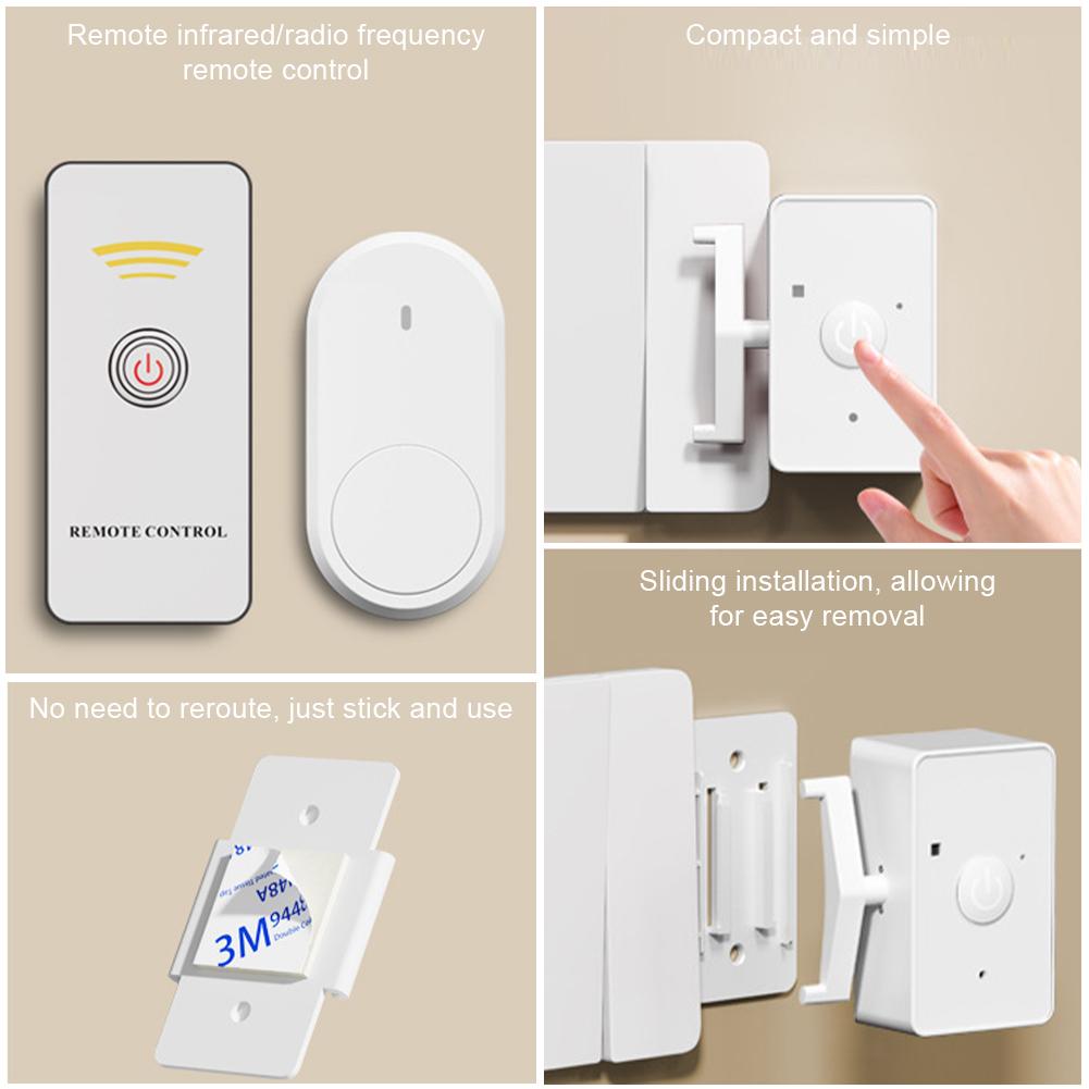 Lazy Style Wireless Remote Control Button Pusher Smart Life Switch Tool to Turn Lights On Off Without Manual Operation