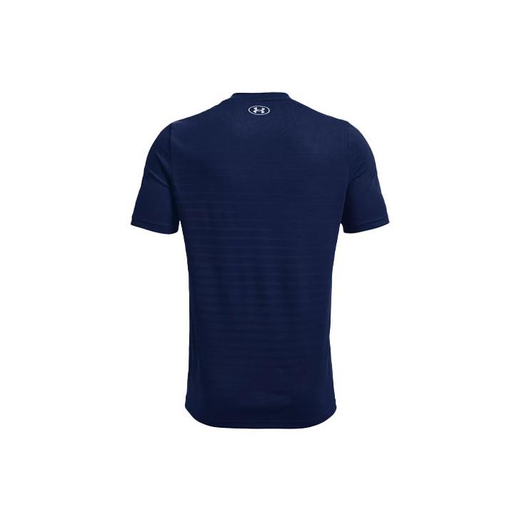 Under Armour Seamless Fade Striped Training T-Shirt Men Tops Bright-Blue 1361133-404
