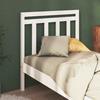 VidaXL Headboard White 95x4x100 Cm Solid Pine Wood822243