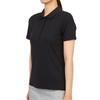 Zipore Golfwear Women S Collar ShorT Sleeve T ShirT g4lS23k135 Onyx