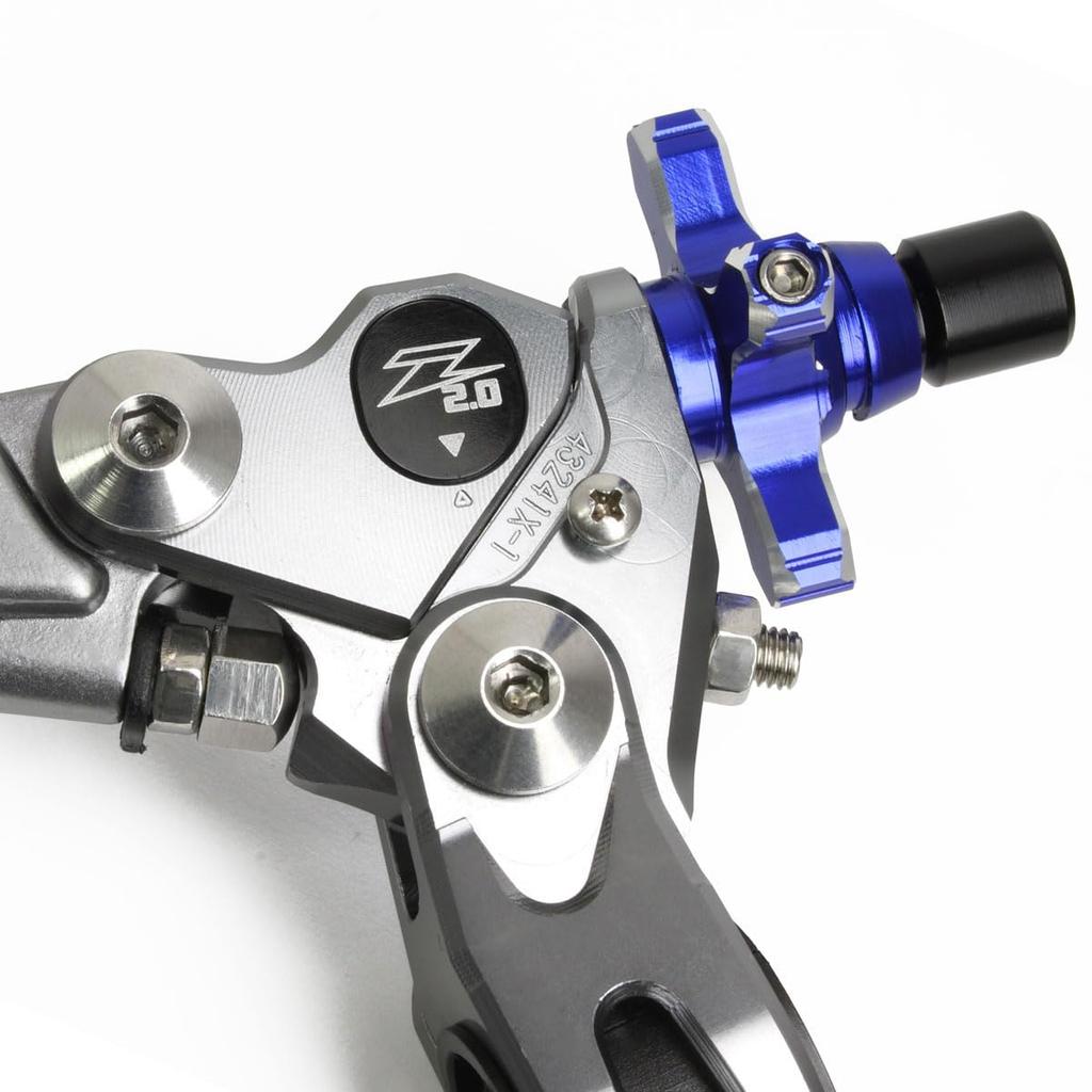 ZETA RACING Pivot Perch FP Clutch Lever Holder Hinged Clamp for Easy Clutch Weight Infinitely Adjustable Lever Race for Dirt Freak and Set, 4-Finger,