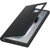 Custodia a portafoglio Smart View protettiva ufficiale per Galaxy S23 Ultra, Nera