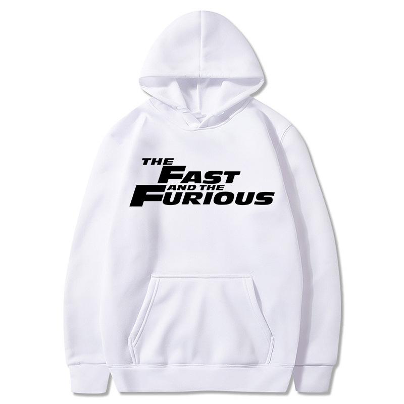 The Fast and The Furious Letter Graphic Women's Hoodie Sweatshirt Men Womnen Fashion Brand Design Pullover Women's Hoodies