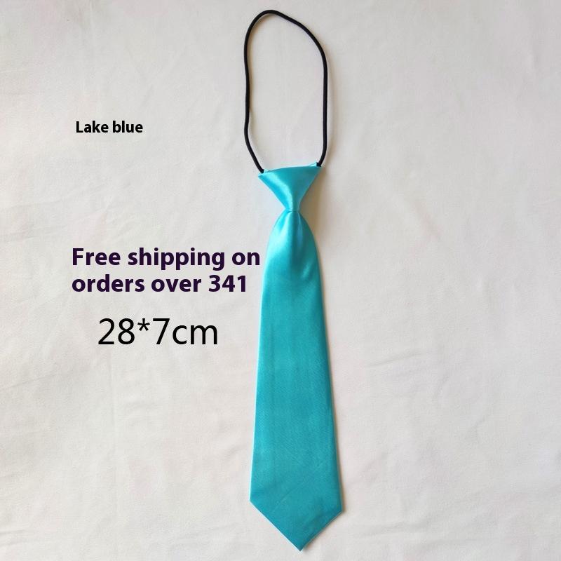 Petits Élastiques pour Enfants Élastiques Couleur Pure Accessoires d'Activité pour Bébés Filles Cravates pour Uniforme Scolaire Enfants