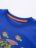 Kinder Kurzarm T-Shirt Cartoon Schildkröte Leuchtet im Dunkeln Rundhals Unterhemd für Jungen Mädchen Frühling Sommer