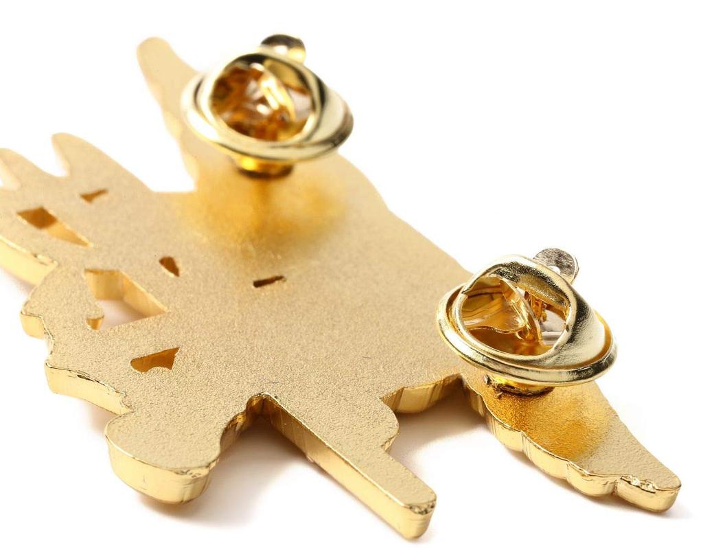 Don Flyee Replica Navy SEALs Pin Badge with Military Butterfly C0008 Clutch, Alloy,