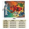 N-Ninjagos Blanket  Super Soft Print Plush Throw Blanket For Boy Girl Outdoor Flannel Bedspread Bed Cover