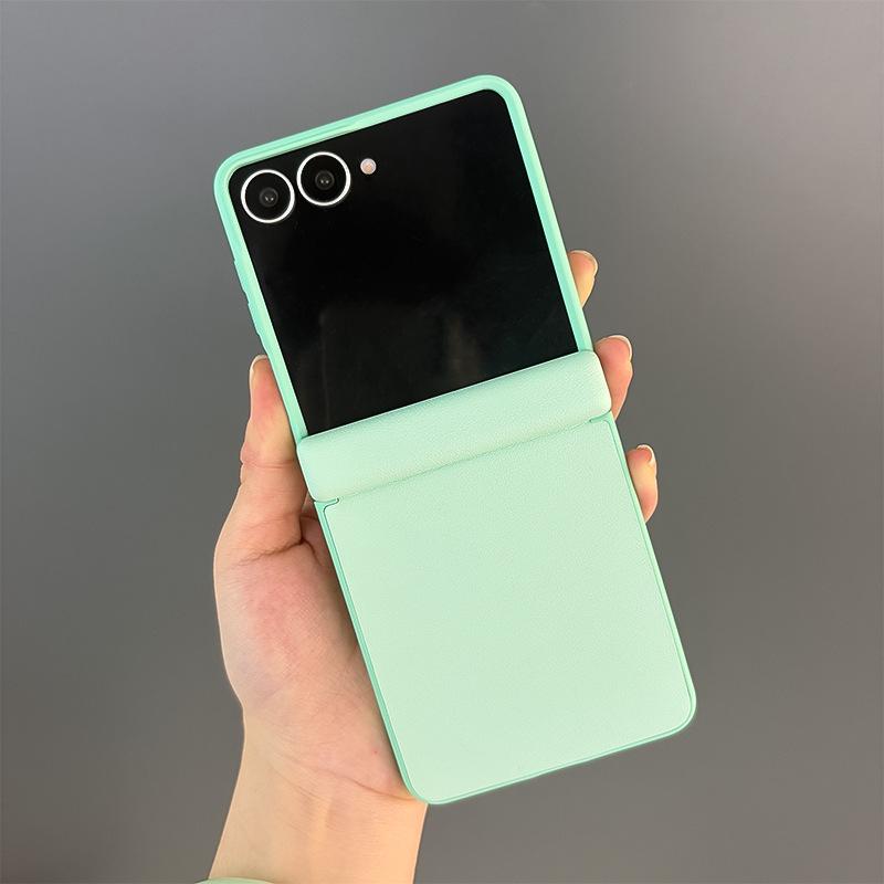 Skin-Feel Drop-Proof Case for Samsung Zflip8/7/6 - Full Wrap, Middle Hinge, Foldable Screen Protection