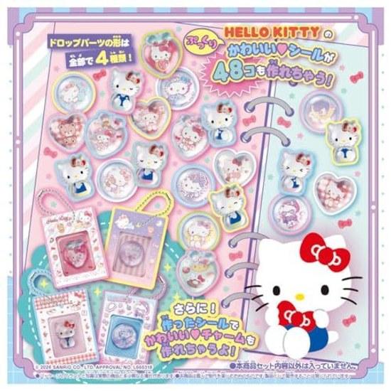 Takara Tomy KiraGacha Seal Pukkuri Drop Dedicated Separate Set Hello Kitty