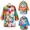 Paint Apron for Children Art Apron - Waterproof Long Sleeved Cover Children's Apron, Childrens Drawing Kindergarten WQ005