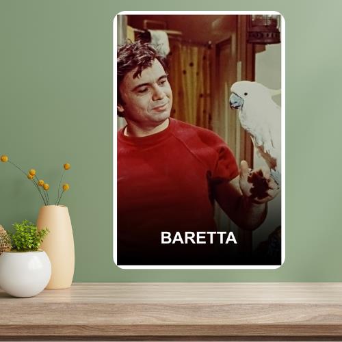 

Baretta Classic TV Show Metal Poster Sign 20x30cm（7.8x11.8inch）
