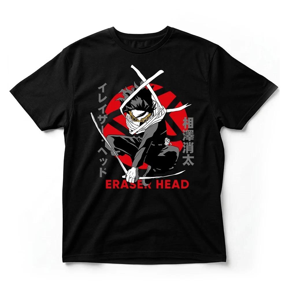 My Hero Academia Eraser Head Aizawa TShirt Pro Hero Japanese Anime Graphic Tee S