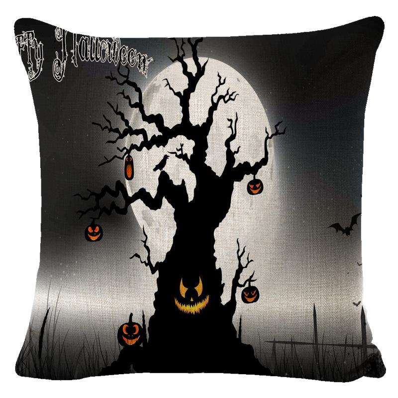 New Halloween Pillow Case Halloween Pillow Core Bed Home Decoration Bedside Cushion