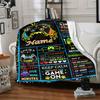 Home Natural Born Gamer Gaming Is My Dna Blanket Fashion Home Decor Used For Living Room Bedroom Dormitory Camping Soft And Warmt84