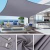 Thickened Polyester Oxford Shade Sail: Waterproof UV Protection Canopy for Courtyards & Pools