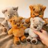Highland Cattle Calf Plush Toy With Pp Cotton Filling For Kids And Adults