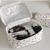 Casual Women's Cosmetic Bags Travel Portable Ladies Toiletry Storage Bag Large Capacity Sweet Female Pencil Case Clutch Handbags