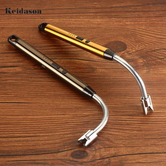 Durable 360 Degree Rotation Oil-free USB Electric Igniter Gas Stove Charcoal Candle Plasma Arc for Cooking