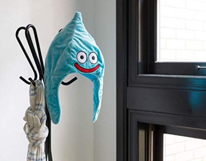 Dragon Quest Smile Slime Plush Cap Blue