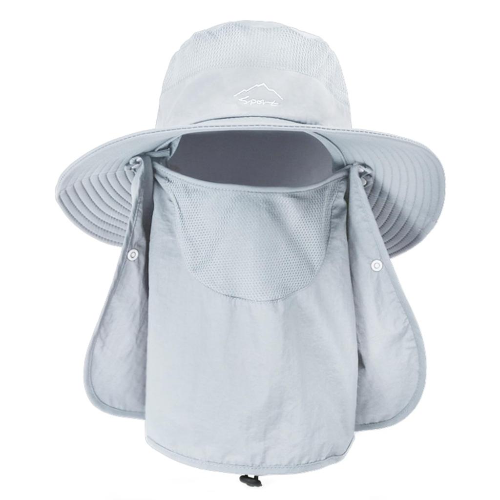 Sonnenhüte für Herren Damen Fischerhut UPF 50+ Atmungsaktiv Breiter Rand Sommer UV-Schutzhut