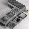 Thickened Shower Floor Drain Grey Fast Drainage Floor Drain Durable Waste Drain  Universal