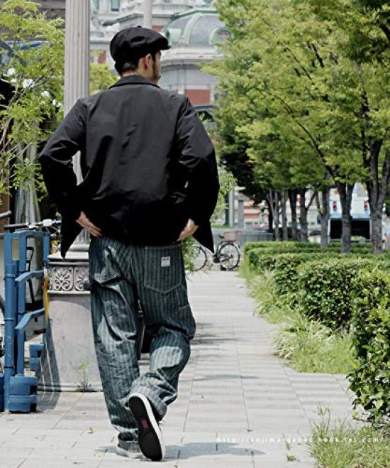 Kojima Jeans Herringbone Basic Painter Size 36 Pants,