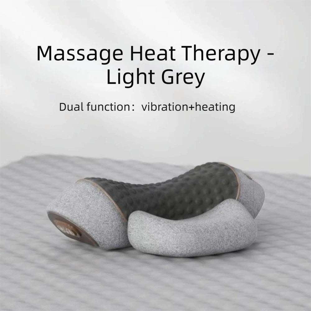 Vibration Massage Neck Massager Pillow Hot Compress Neck Stretch Pillow Office Use
