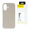 Wozinsky Liquid Silicone Case Magsafe Case for Samsung Galaxy S24 Fe - Beige
