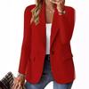 2024 Women's Autumn Long Sleeve Multi-Color Cardigan Blazer Jacket