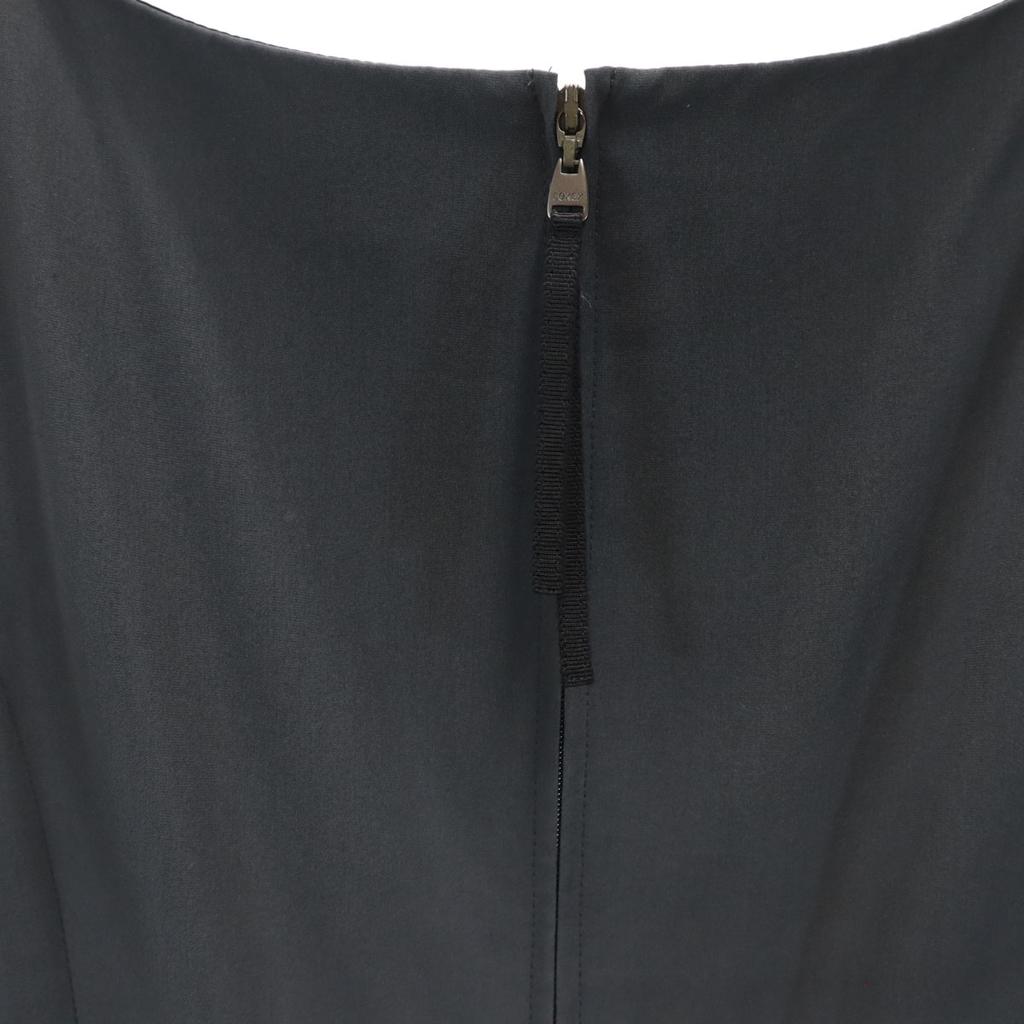 FOXEY Made in Japan Silk Blend No sleeve one piece 40 Charcoal gray Women Used