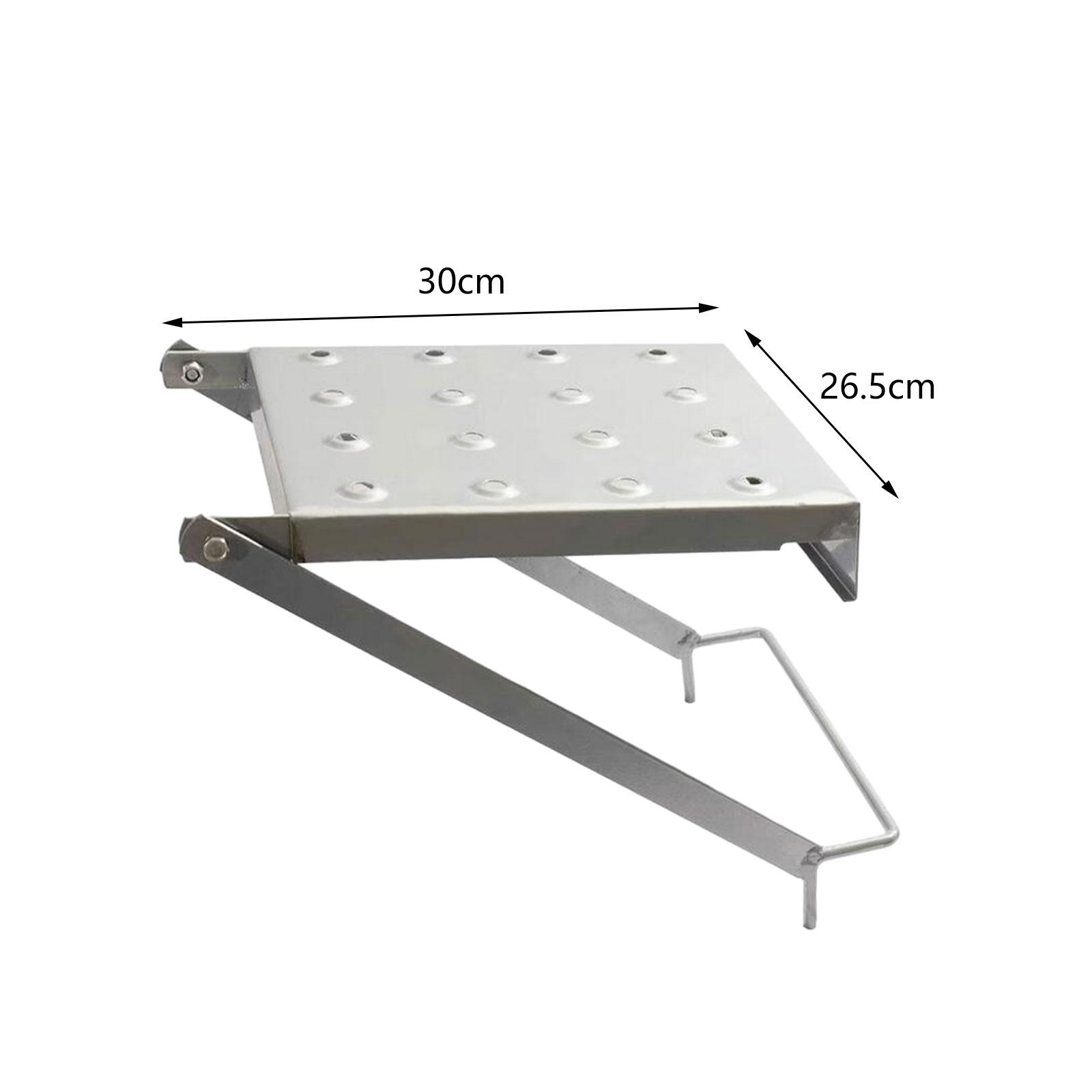 

Ladder Work Platform Durable Wide Pedal Practical Attachment Work Ladder Tray for Pantry Kitchen Office Household Painters серый