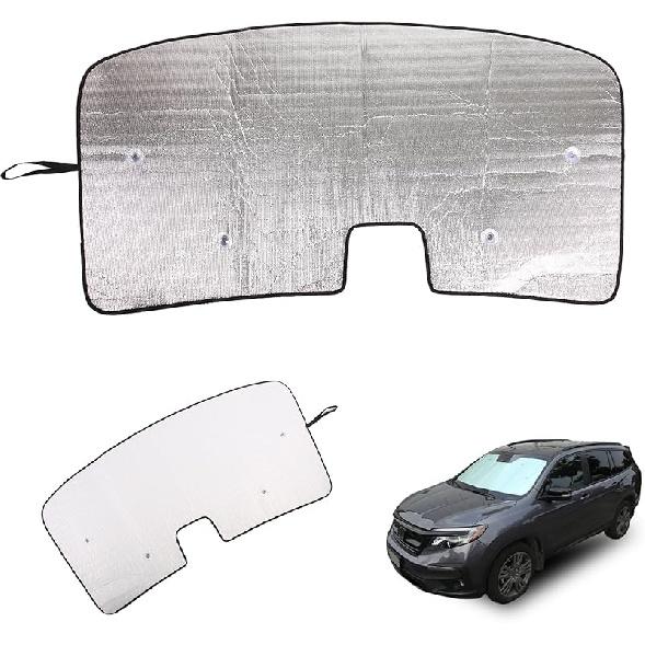 Windshield Sun Shade Compatible with Honda Odyssey 2018-2025 Foldable Front Windshield Sunshade Protector, Block UV Rays Keep Your Car Cooler