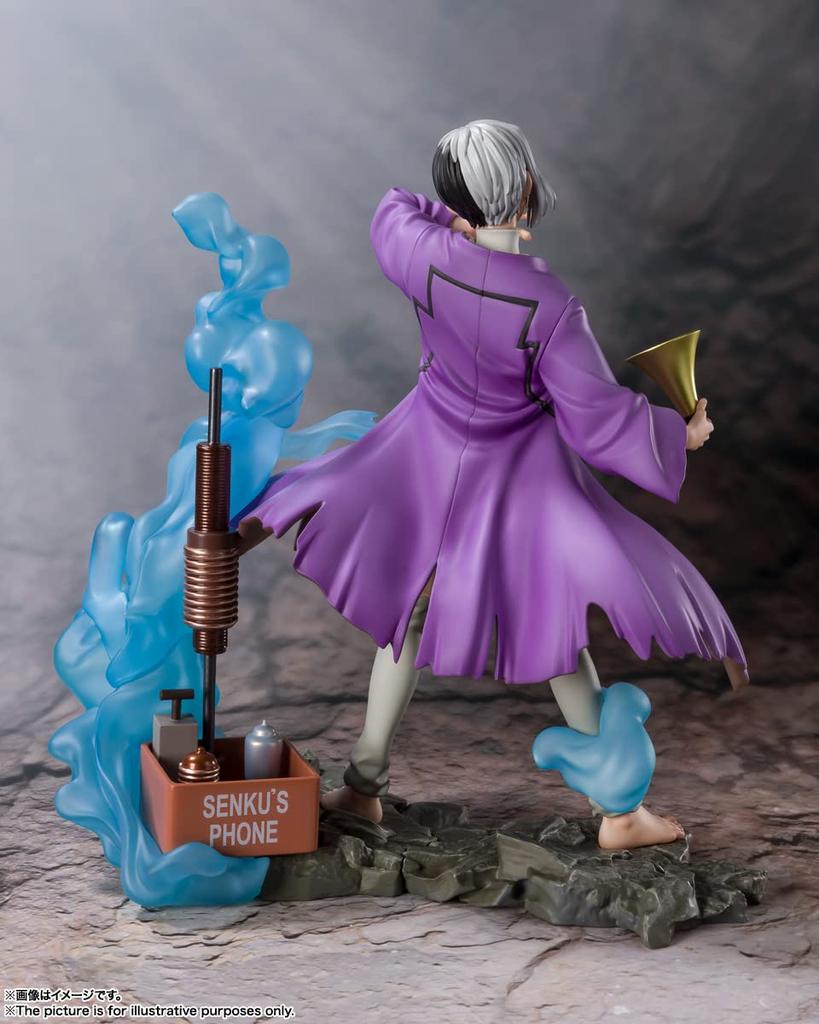 Figuarty TAMASHII NATIONS ZERO Asagiri Gen přibližně 180 mm lakovaná hotová figurka BAS63735 Dr.STONE ABS&PVC