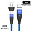 2 In 1 PD 60W Fast Charger Cable USB C To Type C Micro Magnetic Data Cord for iPhone 13 Pro Max Xiaomi 12 Samsung Poco X4