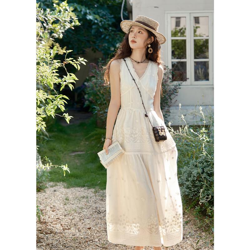 Elegant French Style Summer A-Line Dress