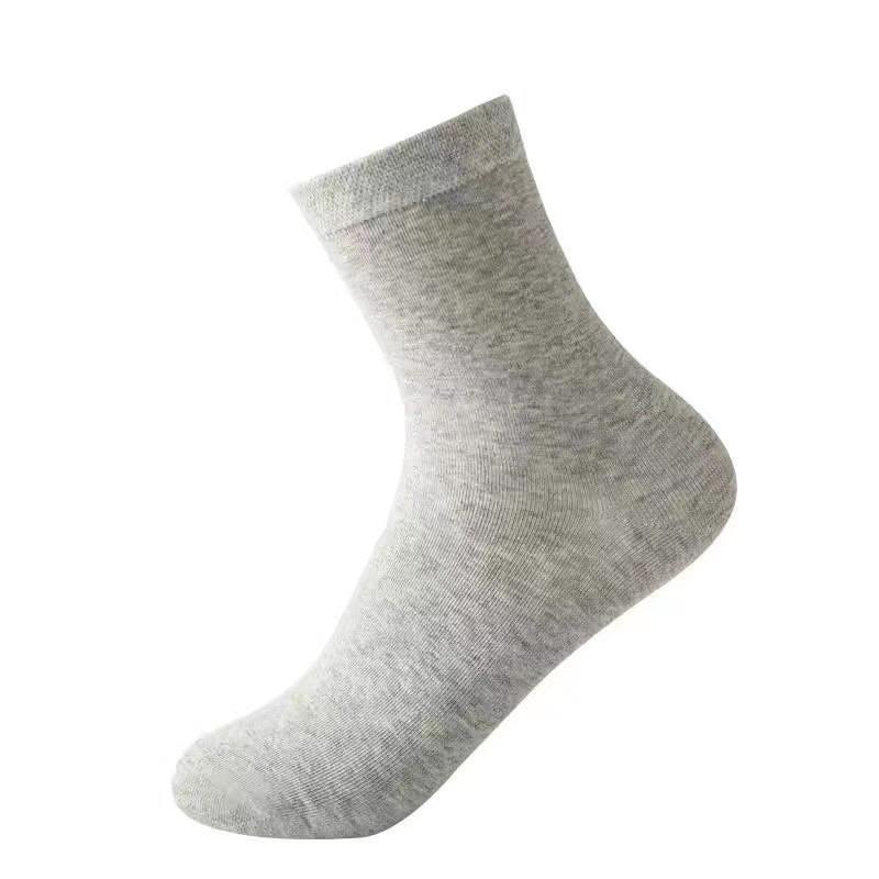 1/5/10 Paar Herensokken Casual Zakelijk Middel Ademend Mannen Crew Sokken