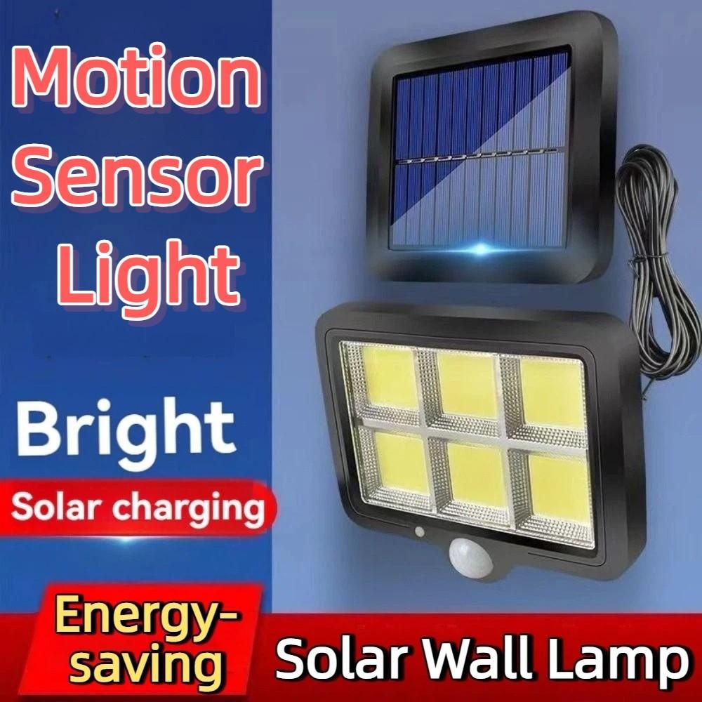3 Mode Solar Wall Lamp Waterproof Rechargeable LED Garden Light Split Design Energy Saving Emergency Worklight Street Lighting