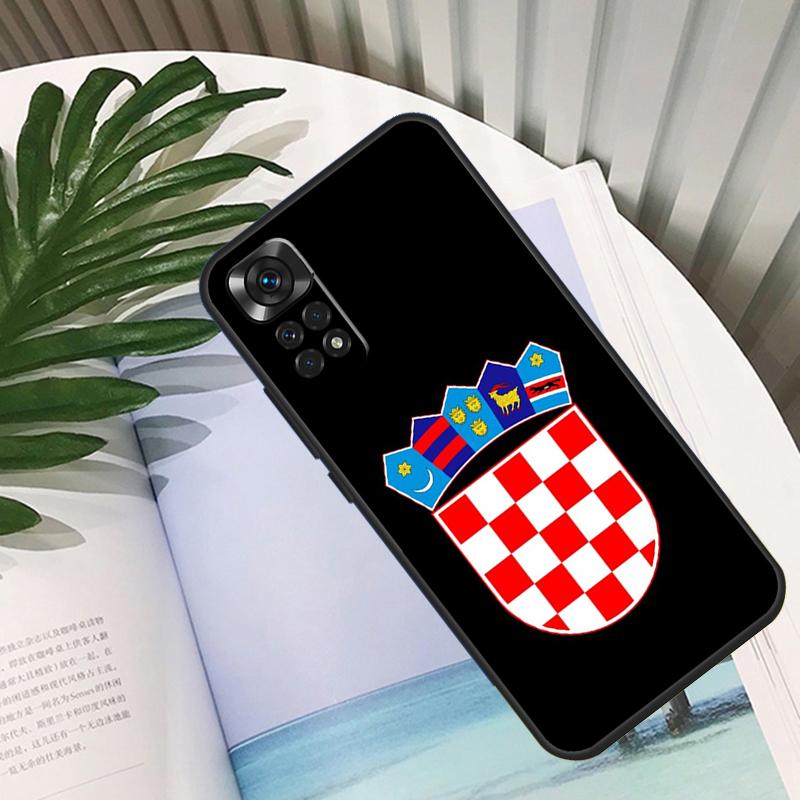 Croatia Flag Funda For Xiaomi Redmi Note 14 10 11 12 13 15 Pro Plus Case For Redmi 15 15C 14C 12C 10C 13C