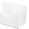 2 Pieces Desk Letter Holder Envelopes Storage Rack, Compact Countertop Office Acrylic Stable Mail