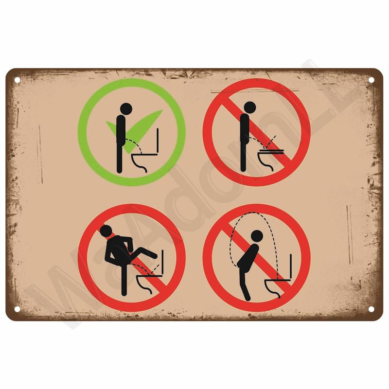 Vintage Room Decoration Home Decor Items Tin Signs Aesthetic Men Bedroom Metal Signs Retro Metal Plate Posters Wall Art Mural