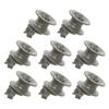 4/8Pcs 4581DD3002A Upper Dishrack Roller Wheels Assembly Fit for Dishwasher Replace 4581DD3002A AP4437685 4581DD9001B