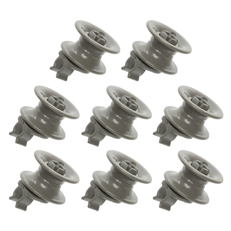 

4/8Pcs 4581DD3002A Upper Dishrack Roller Wheels Assembly Fit for Dishwasher Replace 4581DD3002A AP4437685 4581DD9001B 1
