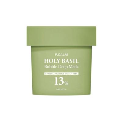 Mascarilla Profunda de Burbujas de Albahaca Sagrada 90g / Albahaca Sagrada Brillante +PHA 13%